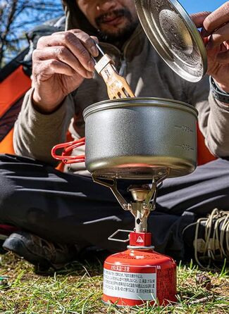 Легкий титановий кемпінговий горщик EVERNEW зі складною ручкою, 600 та 900