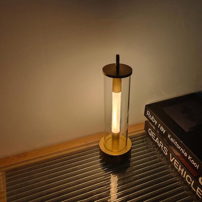 Кемпінговий, 3 режими, підвісний яскравий світлодіодний ліхтар, 2000 мАг, акумуляторний, заряджається від USB, портативний ліхтар для кемпінгу до 18 годин, для дому, спальні, походів, скелелазіння, подорожей, золотистий