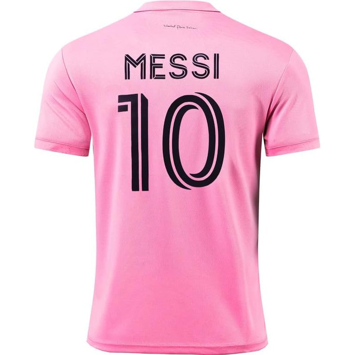 Подарунковий набір дитячої футбольної майки та шортів Miami 2023/2024 10, домашня форма, дитячі розміри, рожевий 26/152 (8-9 років)