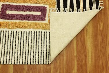 Килимок прямокутний, прямокутний, бавовна, Дуррі, геометричний килим кілім, для приміщень і вулиці, плоске плетіння, килимки для с