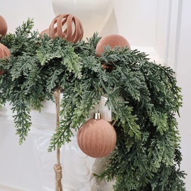 Різдвяні кульки 20 шт коричневий Senjie