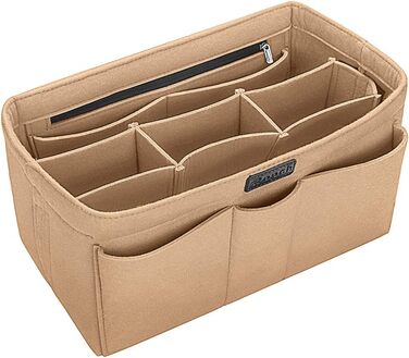 Організатор Ropch Bag для жіночої сумки, багатофункціональний органайзер для косметики, органайзер для сумки для підгузників, беже