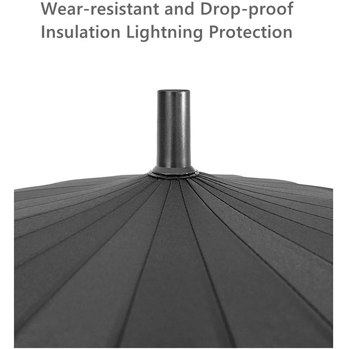 Парасолька Moontay Велика парасолька катана Самурайська парасолька з мечем Stormproof з довгою ручкою на 24 ребра