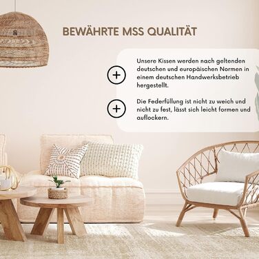 Комплект із 2 пір&39яних подушок MSS eK Розмір 30 x 60 см Вага наповнювача 500 грамів кожна 100 бавовна Не вищипується живими тваринами Наповнювач подушки Сертифіковано NOMITE - без кліщів Протестовано на наявність шкідливих речовин