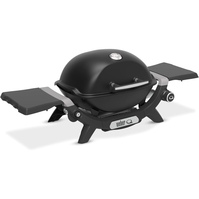 Газовий гриль Weber Q 1200N із бічними столиками