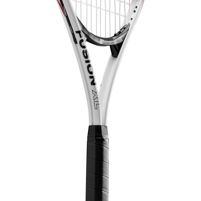 Тенісна ракетка Wilson Fusion XL, алюміній, важка ручка з балансом, 291 г, довжина 69,9 см, розмір хвата 2