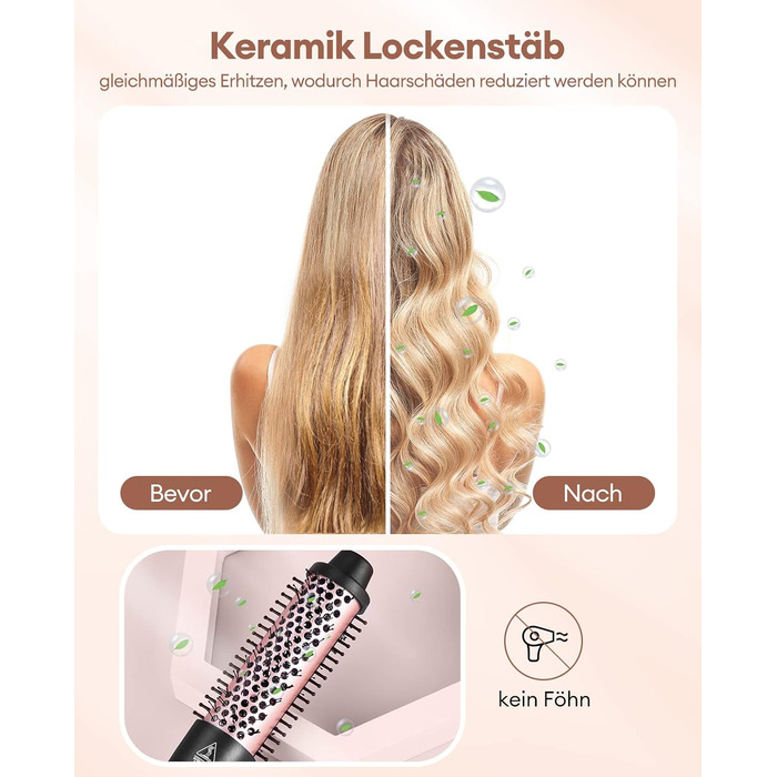 Набір плойок 4 в 1 Багатофункціональна змінна плойка з керамічним покриттям Плойка для завивки волосся Набір плойок з різними наса