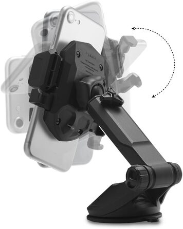 Універсальний автомобільний тримач для мобільних телефонів Spigen, що обертається на 360, для приладової панелі та лобового скла,