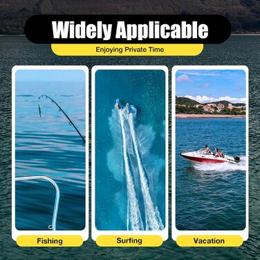 Тактний підвісний мотор 4 к.с. - бензиновий підвісний мотор об&39ємом 55 куб.см, потужністю 2,9 кВт, з системою CDI, системою повітряного охолодження та паливним баком об&39ємом 1,4 л для каяків, каное та шлюпок (4-тактний, 4 к.с.), 4-