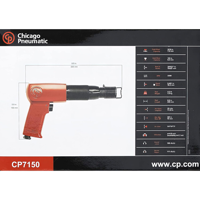 Відбійний молоток Chicago Pneumatic CP7150 (тільки інструмент)