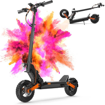 Серії S, електричний самокат, пробіг 40-90 км, 48/60V 13/18/26Ah, з подвійною амортизацією спереду і ззаду, складний самокат E поз