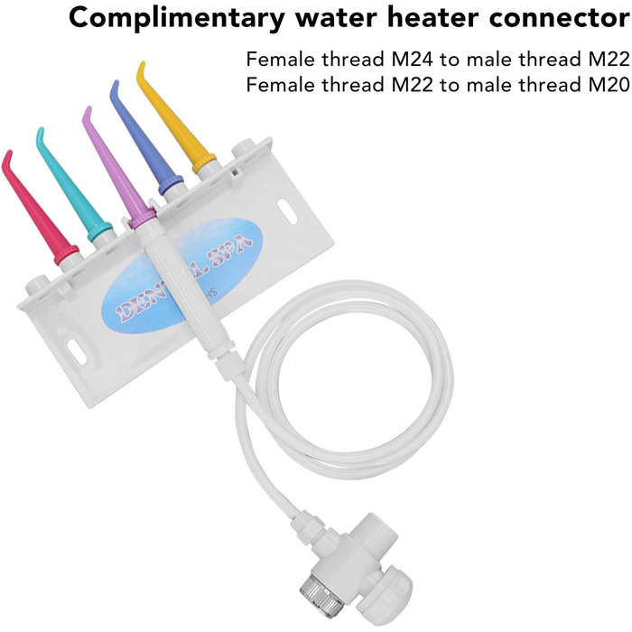 Неелектричний іригатор порожнини рота, змішувач для дому, душ, нитка, насадки, водяна нитка, неелектричний іригатор порожнини рота для гігієни порожнини рота