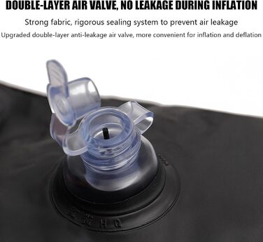 Автомобільний матрац для Hyundai Santa Fe/Grand Santa Fe TM/DM/cm/SM 2001-2025 Надувний матрац у багажник автомобіля Портативний автомобільний килимок для сну з повітряним насосом, сірий