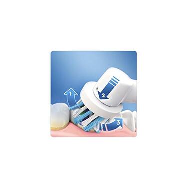 Електрична зубна щітка з технологією Braun, біла (4210201203377), 4 4000N