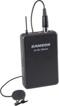 Всеспрямований петличний мікрофон SAMSON LM8 з мініатюрним конденсаторним капсюлем чорний, для поясного передавача
