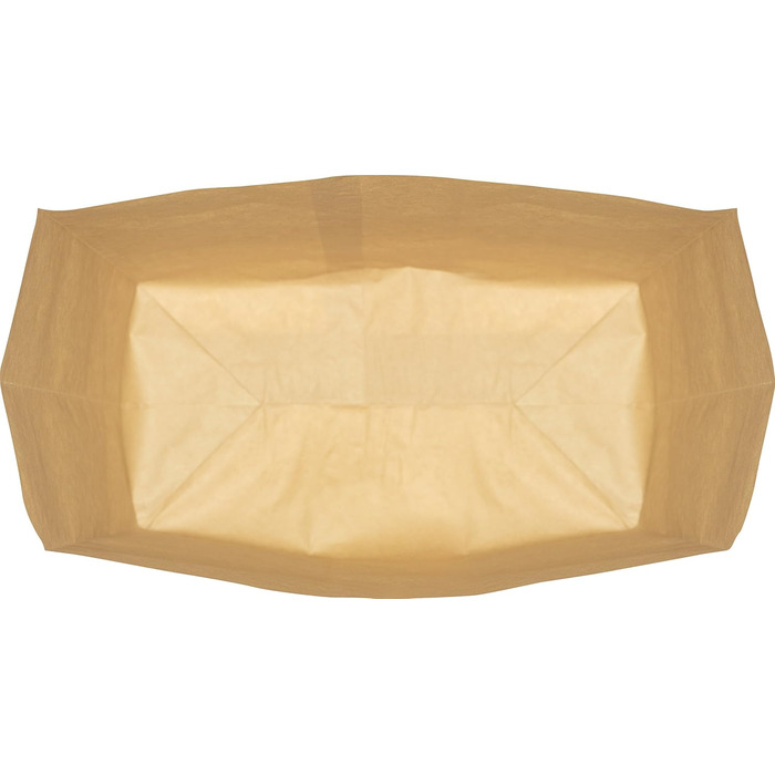 Компостований паперовий пакет для сміття з педаллю/підкладка для харчових контейнерів/біорозкладний паперовий пакет об&39ємом 25 літрів, коричневий (50 пакетів)