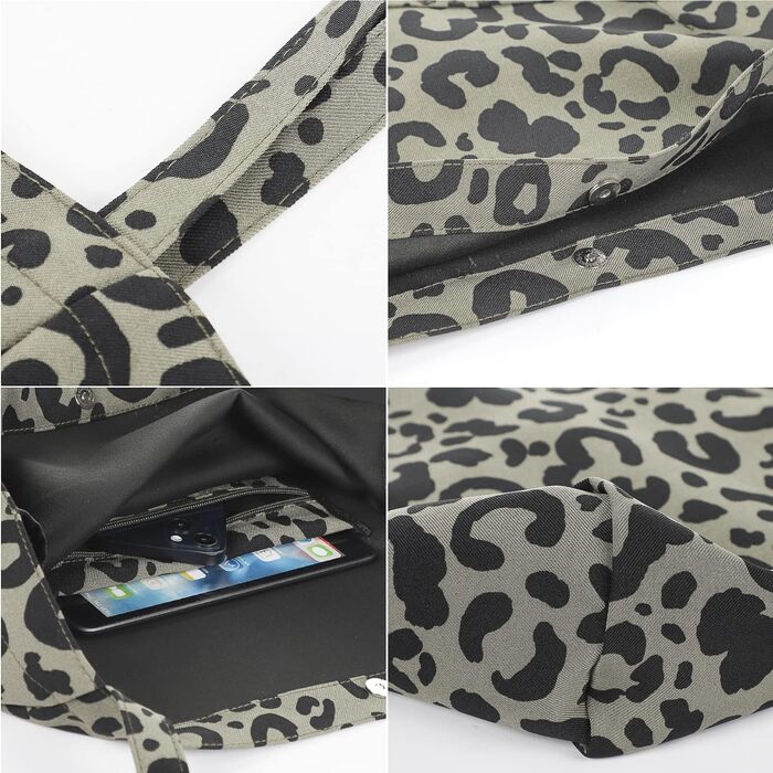 Полотняна сумка жіноча, жіноча сумка через плече Etercycle жіноча сумка через плече повсякденна сумочка для повсякденного життя, о