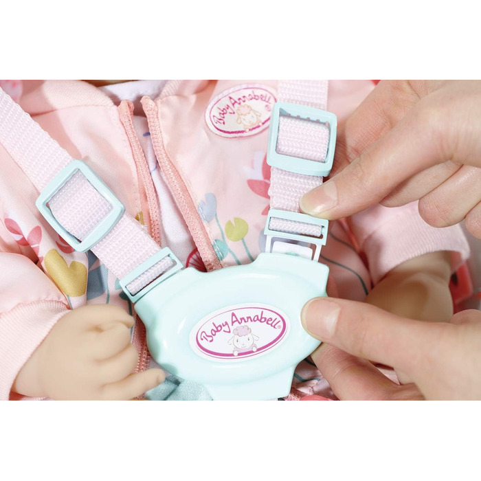 Активна коляска Baby Annabell з сумкою для ляльки 43 см - легка для маленьких ручок, творча гра сприяє розвитку емпатії та соціаль