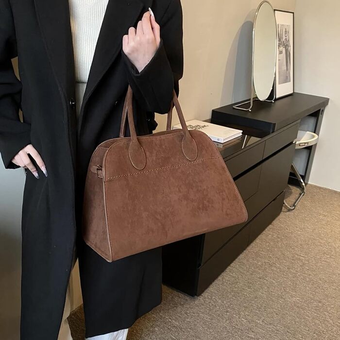 Загальна жіноча сумка Crossbody, замша, гаманець, сумка, вінтажна, з верхньою ручкою, модна, ретро, сумка через плече для роботи,