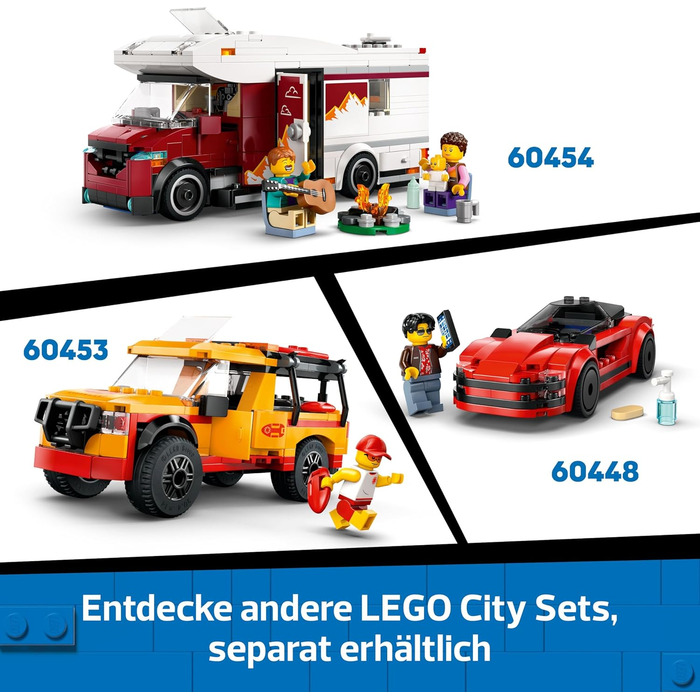 Конструктор LEGO City Offroad Off-Road Vehicle 60447, 221 деталь, позашляхова тематика