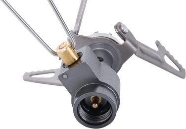 Вт Кемпінгова газова плита Міні-газова плита з титанового сплаву Похідна плита Портативний пальник Ультралегка кишенькова духовка