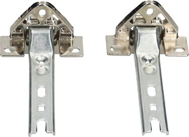 Комплект петель для холодильника LUTH Premium Profi (2 шт.) 00268698 / 268698, сумісний з Bosch, Siemens, Constructa, Neff, Balay