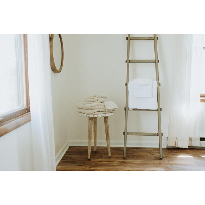 Набір рушників Peacock Alley Diamond, 6 предметів, розкішний, 100 турецька бавовна з довгим штапелем, м'який, поглинаючий і швидко