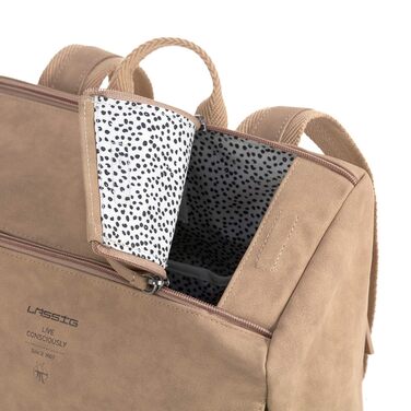 Пеленальний рюкзак-сумка для пеленання з аксесуарами веганська шкіра/ніжний рюкзак-верблюд, ука (упаковка 1)
