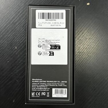 Тактичний ліхтарик Klarus XT11GT Pro Ultimate Control з двома перемикачами, яскравістю 3300 люмен, дальністю променя 380 метрів, водонепроникністю IPX8 для кемпінгу, походів та надзвичайних ситуацій