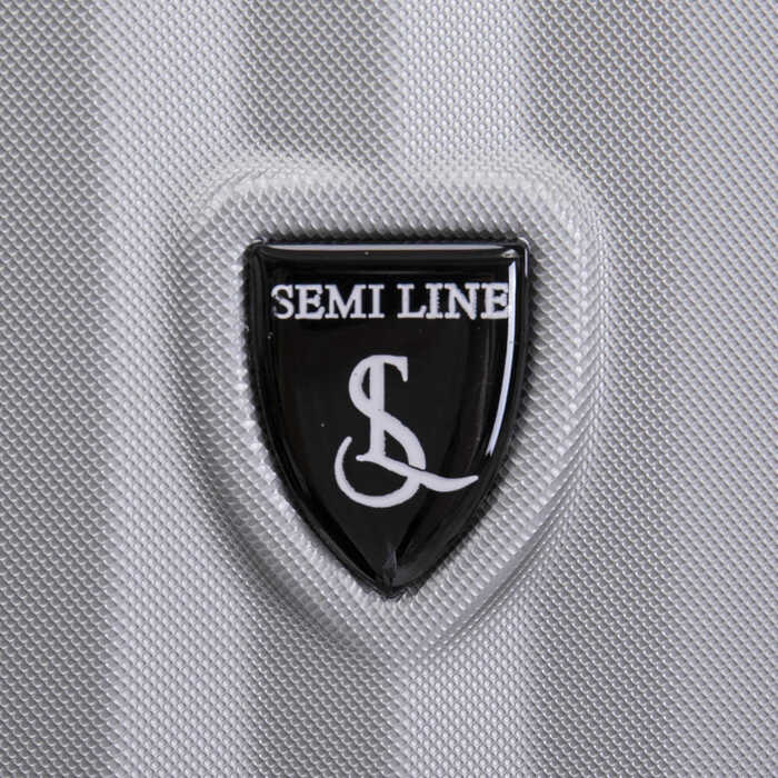 Валіза Semi Line 24' (M) Grey (T5857-2)