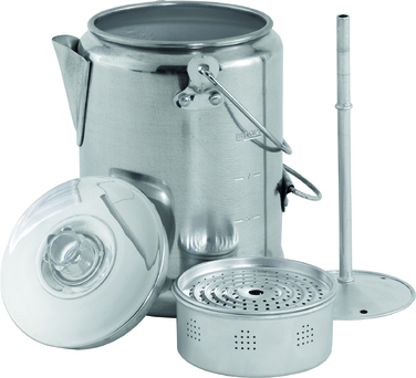 Кавоварка туристична Easy Camp Adventure Coffee Pot 1.4L Silver (680197)