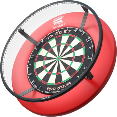 Система освітлення мішені Target Darts Corona Vision (чорна рамка, LED-кільце)