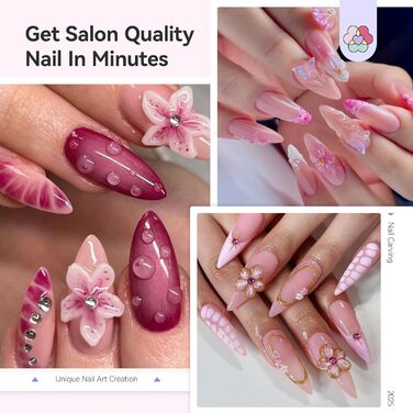 Стартовий набір для манікюру Saviland (8 шт.)