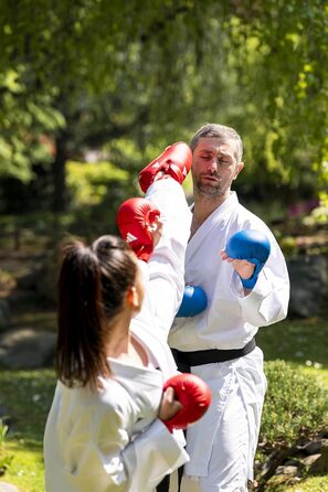 Чоловічі рукавиці Adidas Originals L червоні - Чорний / Білий / Червоний