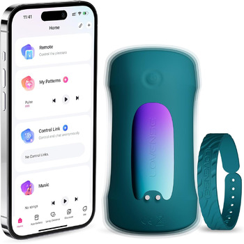 Автоматичний мастурбатор для чоловіків Lovense Gush 2, з керуванням через додаток, регульовані гнучкі ремінці