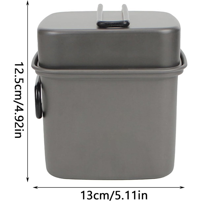 Посуд для кемпінгу на свіжому повітрі, антипригарний кемпінговий посуд, виготовлений з алюмінію для використання на свіжому повітрі, аксесуари для кемпінгового спорядження