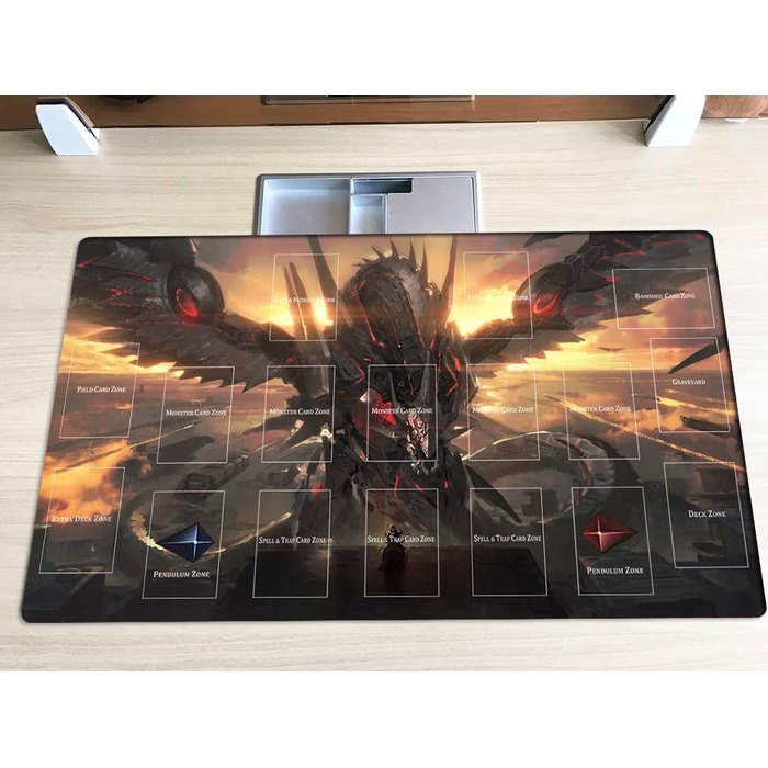 Новий килимок Mlikemat Playmat Duel Monsters TCG CCG OCG Колекційний картковий ігровий килимок із зонами безкоштовна сумка (Zd039-516-a)