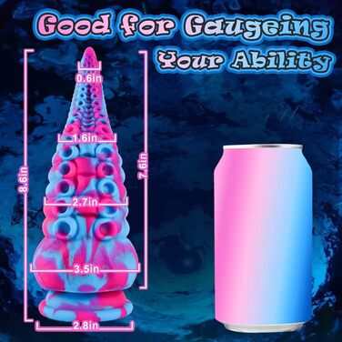 Реалістична секс-іграшка-монстр-фалоімітатор гігантський анальний фалоімітатор 8,5 дюйма (21,99 см) з сильною присоскою для гри без використання рук, товсті рідкі силіконові фалоімітатори, іграшка для дорослих для жінок або чоловіків