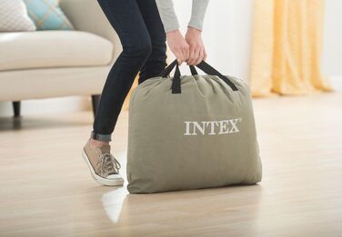 Надувне ліжко Intex Twin Comfort з підвищеним покриттям W/Fiber-TECH BIP