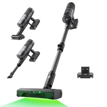 Акумуляторний пилосос Roborock H60 Ultra, потужність всмоктування 210AW, до 90 хв роботи, чорний
