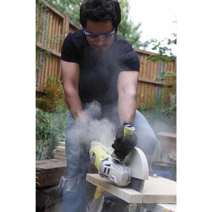 Кутова шліфувальна машина Ryobi EAG2000RS, зелена, 2000 Вт