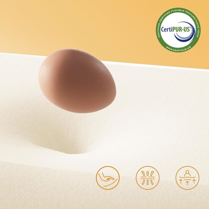 Подушка Sonive з піни з ефектом пам&39яті 70x36x8 см, подушка з бавовняною наволочкою, подушка для шиї для полегшення болю в шиї, знімна подушка для сну, яку можна прати, сіра 70*36*8 см