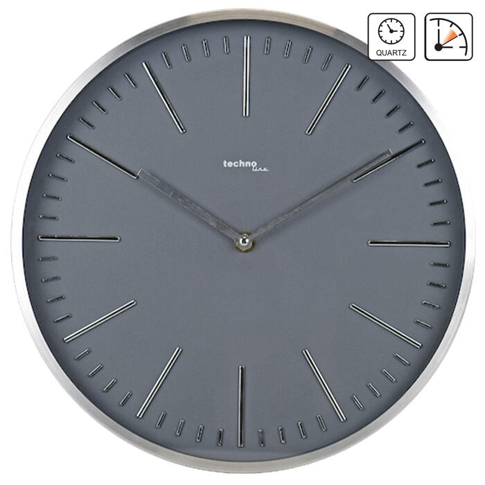 Годинник настінний Technoline WT7215 Grey (WT7215)