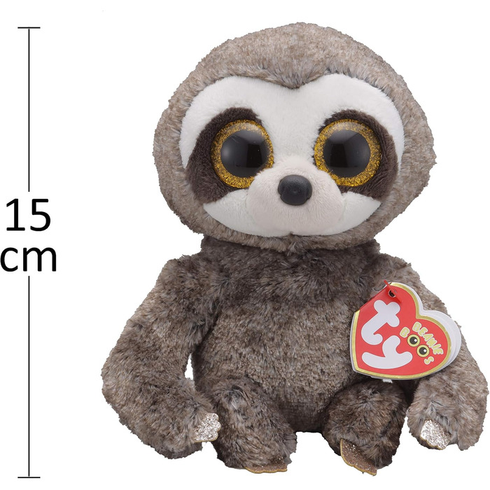 Підвіска, Beanie Boo's Ледакун 15 см, Коричневий, 36215