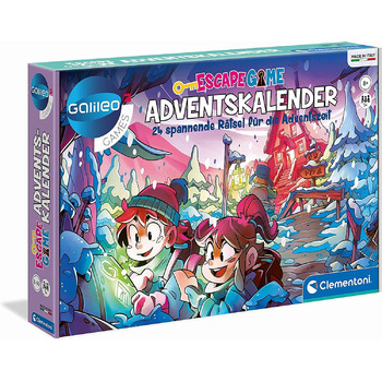 Адвент-календар Galileo Escape Game 2024 Clementoni, для дітей від 8 років