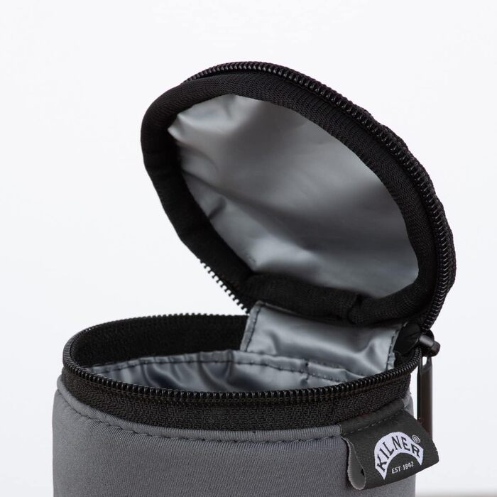 Йогурт, скло, неопрен, 500 мілілітрів, сіро-чорний, 0025.037