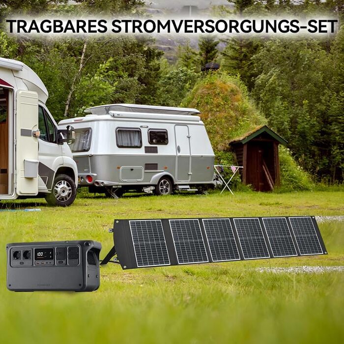 Складана сонячна панель 100 Вт, Сумісність Модуль адаптера живлення DJI для сонячної панелі (MPPT), Power 2000, Power 1000 V2, Power 1000, Складана сонячна панель Power 500 100 Вт