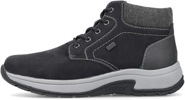 Чоловічі чоботи на шнурівці Rieker 11030, Чоловічі чоботи, знімна устілка, водовідштовхувальні, riekerTEX 43 EU Wide Чорний 00