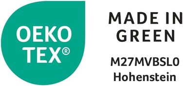 В 1 Duo - ортопедичний 7-зонний комфортний пінопластовий матрац, рівні жорсткості 2 та 3, сертифікований Oeko-Tex, 90 x 200 см, висота 13 см, виготовлений відповідно до німецьких стандартів якості. Рівні жорсткості H2 (м&39який) H3 (середньо-жорсткий). 13