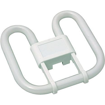 Квадратна 4-контактна CFL лампа - GR10Q енергозберігаюча лампа, теплий білий 2700 люмен, колірна температура 3500K, напруга 240V, довговічна квадратна компактна люмінесцентна лампа для дому, 38W 2D